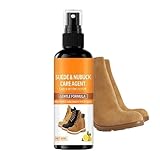 Detergente per stivali in pelle - Protezione spray per balsamo per scarpe da 50 ml per pulizia profonda | Detergente per protezione in pelle da 60 g per borse, giacche, guanti, mobili, auto, casa, est