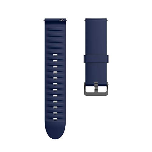 Compatible for OnePlus Watch Band, Youkei Silicone Replacement Soft Band Wristbands Straps with Stainless Steel Buckle for Compatible for OnePlus Watch Smartwatch
