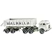 Produktbild Wiking 0677 12 H0 Man Hinterkippersattelzug Pausbacke Walhalla Kalk