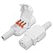 JSADZKJ Lötfreier Schnellanschluss-IEC-C13-Ne... abnehmbare IEC320-C13-Steckdose (10 A, 250 V), für Kabelreparaturen/-verlänger... und Heimwerkerprojekte mit Desktop USV und PDU