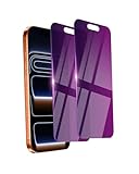 Ifaeveus 2 Pack Privacy Screen Protector for iPhone 17 Pro Tempered Glass 6.3'' Private Saver Anti-Spy Eye Protection Anti-Scratch Full Coverage No Bubble