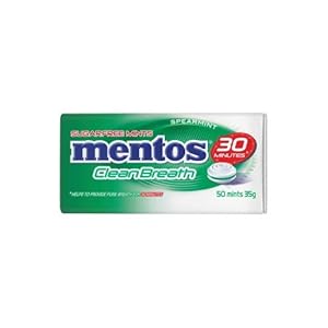 Mentos Clean Breath Spearmint 35g x 12