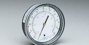 Johnson Con Pneumatic Thermometer, 2 1 2 Dial T55021001