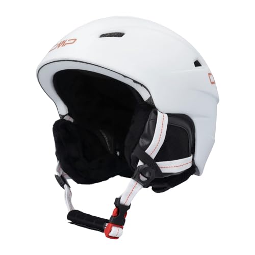 CMP - Casco de esquí XJ-1 para niños, Blanco, XS