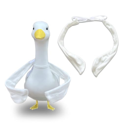 Poseable Goose Wings,Porch Goose Outfits for Cement Lawn Goose Costume