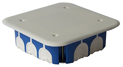 Zenitech BLM BLI690124 Boîte de dérivation étanche 120 x 120 x 40 avec couvercle, Bleu