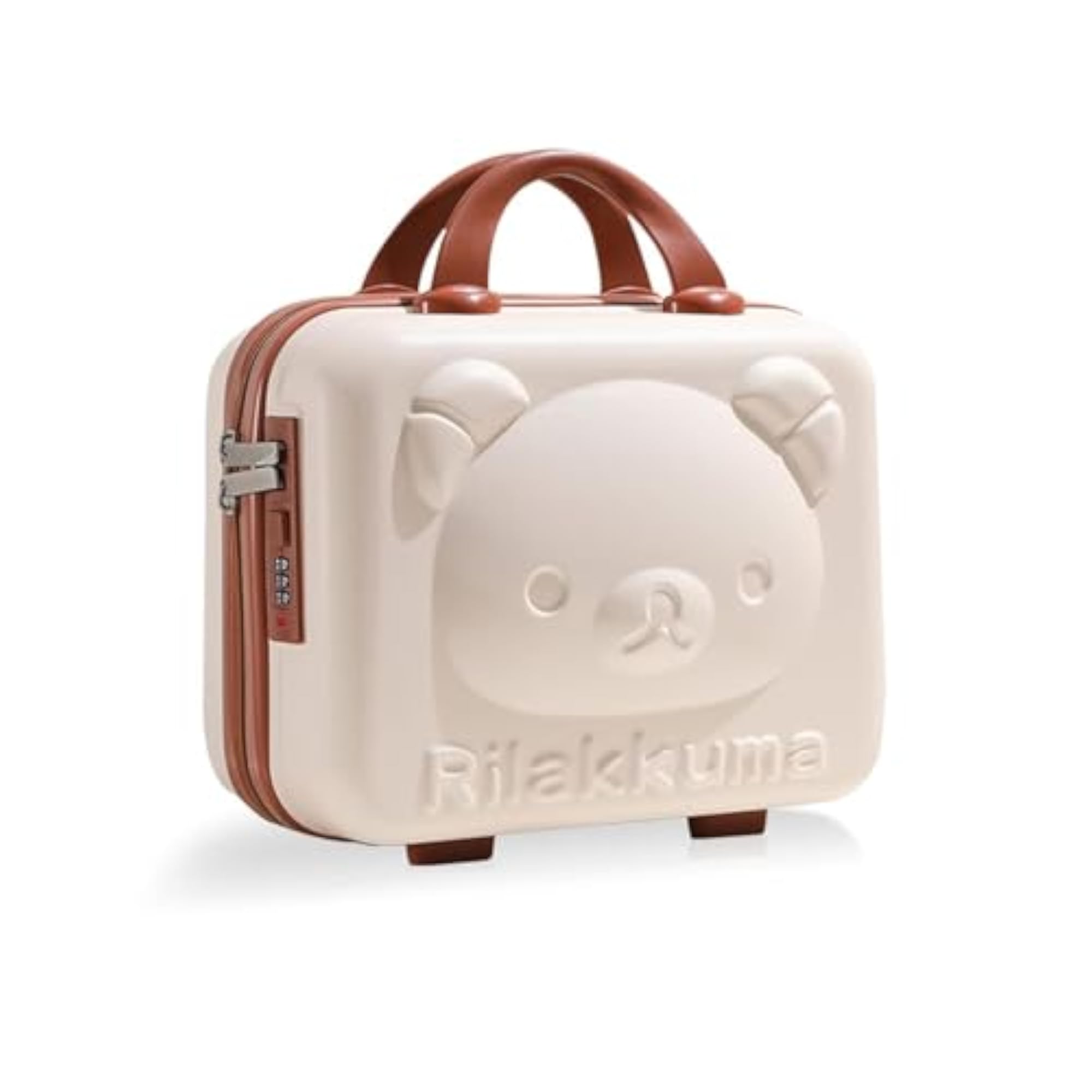 Hard Case Makeup Storage Box with Number Lock