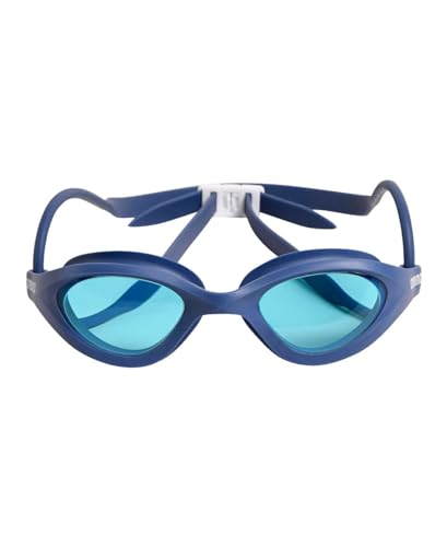 ARENA Unisex 365 Swim Goggles for Fitness Swimmers Comfortable Anti-Fog Watertight Design Non-Mirror Lens Lap Swimming Men and Women, Light Blue/Blue/Blue