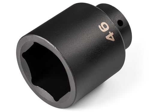 Image of TEKTON 1 /2 Inch Drive x 46 mm Deep 6-Point Impact Socket | SID23146