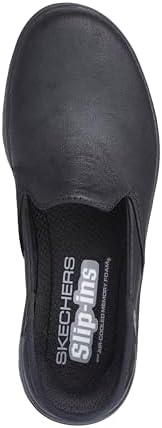 Skechers Women's Slip on Loafer, Black, 8.5 | Image 2