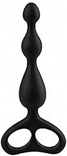 Bâton Anal Pipedream en Silicone Noir de 13 cm et Diamètre 3 cm