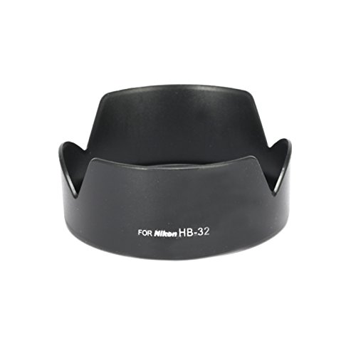 Preisvergleich Produktbild Selens HB-32 Gegenlichtblende Lens Hood für Nikon 18-105mm 18-140mm f / 3.5-5.6G ED, DSLR D5300 D7000 D7100 D7200 Objektiv