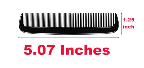 Pack de 16 Peines Negros Flexibles de 5 Pulgadas miniatura 3