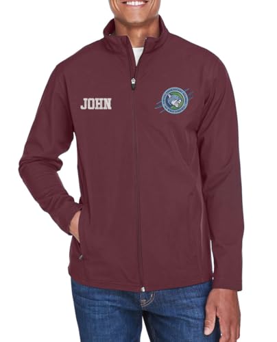 INK STITCH TT80 Men Custom Embroidery Personalized Logo Texts Leader Soft Shell Jackets2