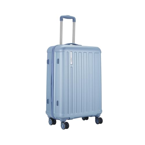 Image of Safari Aqua 56cm 4W Pearl Blue Trolley Bag with Dual Wheels