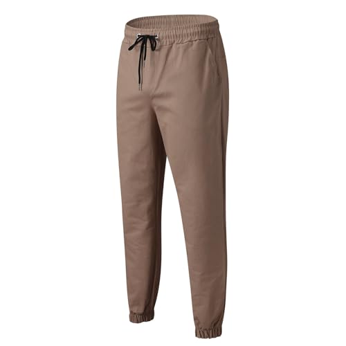 Mens Pants Joggers with Pockets Casual Sweatpants Pants Drawstring Chino Pants Twill Track Jogging Outdoor Cargo Cargo Pants3