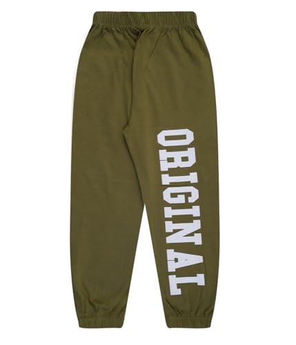 T2F Boy's Cotton Regular Fit Printed Track Pants (Pack fo 5)