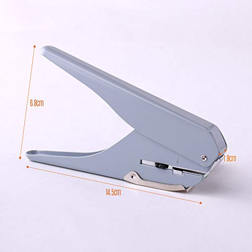 Aibecy KW-Trio Handheld DIY Mushroom Single Hole Punch Puncher Paper Cutter with Ruler for Office Home School Students - Thumbnail 7
