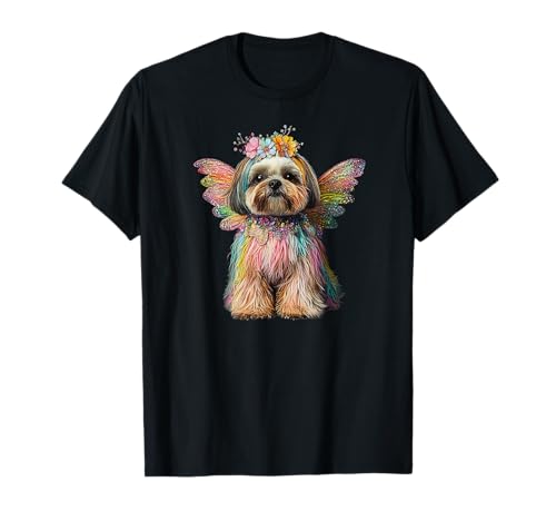 Amante de los perros Shih Tzu para mujer colorido Shih Tzu Hombres Camiseta