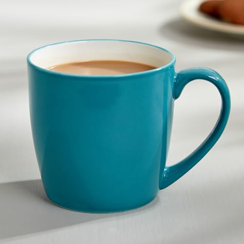 Image of Home Centre Heva Bone China Printed Mug - 240ml