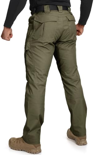 IDOGEAR Flex Tactical Pants Men's Ripstop Trousers Water-Resistant Lightweight Cargo Hiking Work Pants for Urban & Outdoor - Image 3