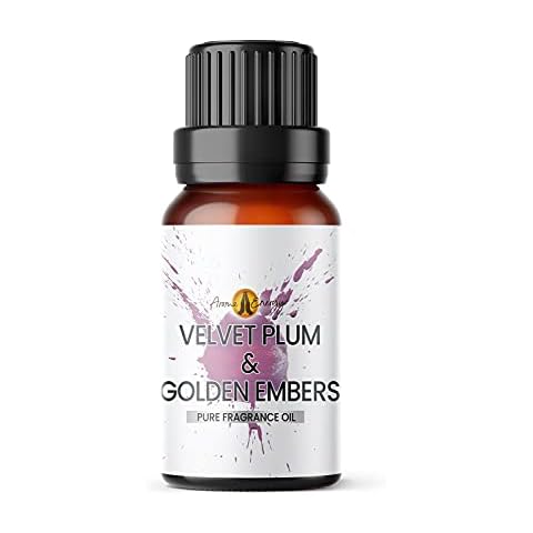 Velvet Plum & Golden Embers Fragrance Oil, 10ml Cover