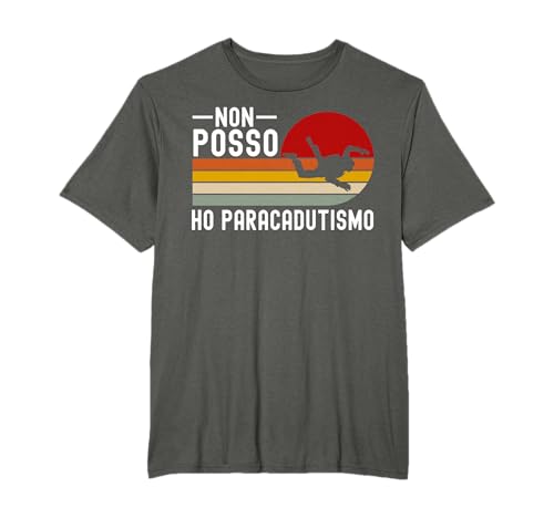 Paracadutismo Divertente Regali Paracadutisti Paracadutista Maglietta