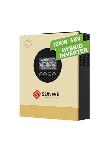 Image of Hybrid Solar Inverter 12KW 48V | Single Phase | Heavy Duty | Transformerless | On-Grid Off-Grid | Batteryless | Grid Export | WiFi | Supports Lithium & Lead-Acid | 2 Years Warranty