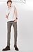 Plaid&Plain Men's Plaid Pants Skinny Dress Pants for Men Skinny Chino Pants Men 7301 Plaid-24-30X32