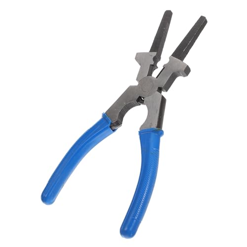 Veemoon Swivel Flat Band Clamp Pliers Heavy Duty Welding Auxiliary Clamp for Automotive Repair