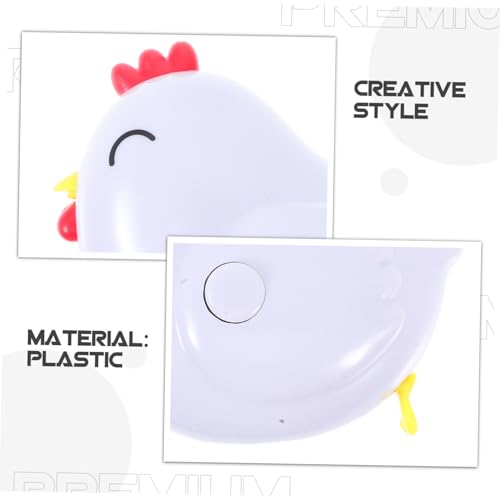 Cinta métrica retráctil con diseño de pollito UKCOCO miniatura 3