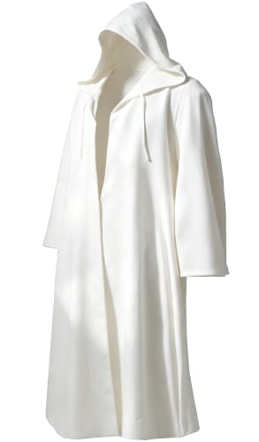 Image of GOLDSTITCH Men Hooded Robe Cloak Knight Fancy Cool Cosplay Costume