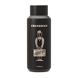 Starbucks スタバ スターバックス PORTER リサイクルステンレスボトル マットブラック 355ml ポーター コラボ ブラック 黒 355ml