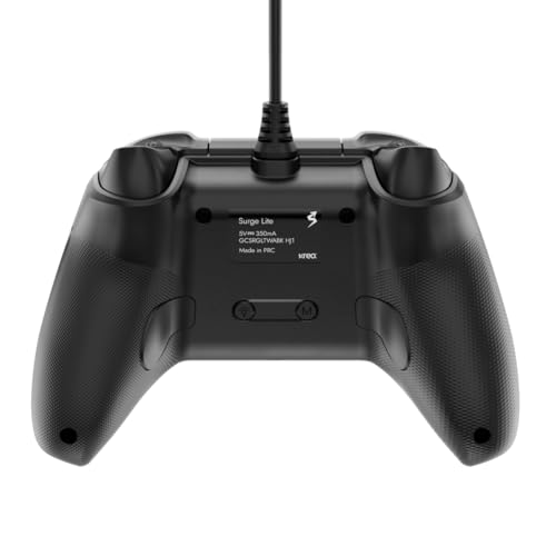 Image of Kreo Surge LITE Wired Gaming Controller for PC | Hall Effect Joysticks & Triggers | 1000Hz Polling Rate | Dual Asymmetric Rumble | Turbo Mode | Programmable Macro Buttons | USB-A | Windows, macOS, Android Compatible