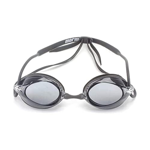 Óculos de Natação ENDURANCE, Corpo Preto/Lente Fumê, Único