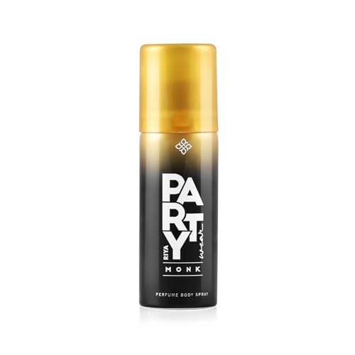 Image of Riya MONK Deodorant | Body Spray for Men | Long-Lasting, Rum-Spicy Oriental Fragrance- 40 ml