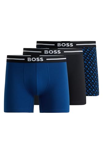 BOSS Herren BoxerBr 3P Bold des Dreier-Pack