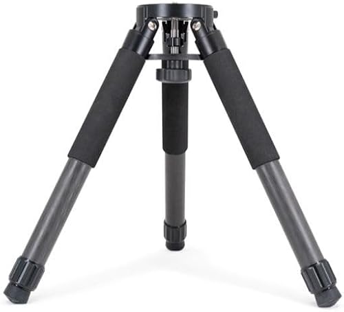 ZWO TC40 Carbon Fibre Tripod for AM5 Equatorial/Alt-Azimuth Mount, 50 kg Load Capacity, Adjustable Height 470-800 mm, with Spreader Plate