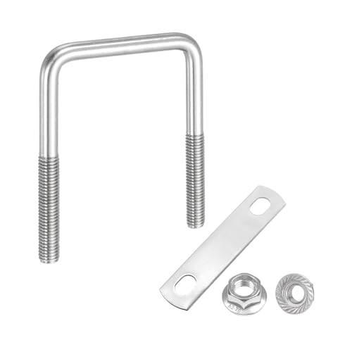 uxcell M8 2C` Ci[ChXNGAU{g 3-9/16C` 304XeXX`[ U{g tWZpibgt g[[pt[v[g ԗp (50mm x 90mm)