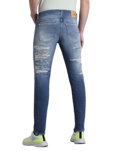 Image of Jack & Jones Men's Slim Fit Jeans | Low Rise | Jeans for Men