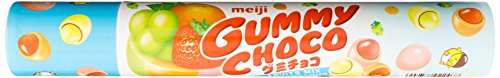 Meiji Gummy Mix Fruit Chocolate, 2.86 Ounce