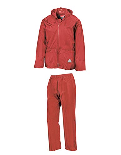 Result Unisex RE95A Heavyweight Waterproof Jacket/trouser Suit