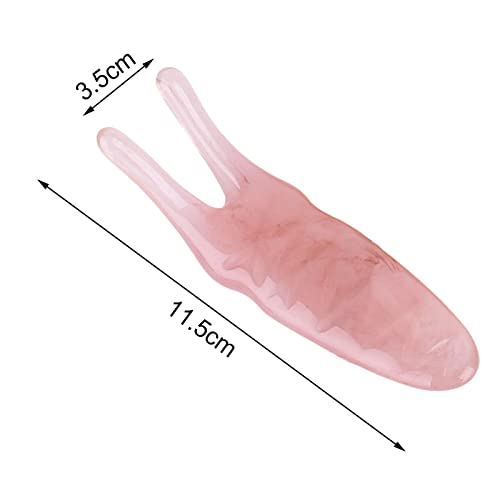 Image of Gua Sha Scraping Tool Natural Resin Face Stone Scraper Lifting Amber Pink|DIY, Massager, Machine For Pain Relief for Men And Women, Skin Care Tool, Footrest Stool For Home, Facial tools|