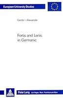 Fortis and Lenis in Germanic 326103341X Book Cover