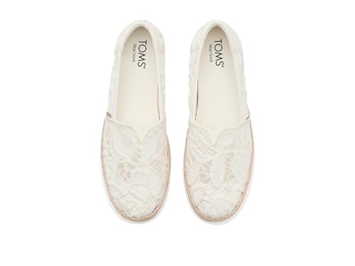 Image of TOMS Women's Valencia Platform Espadrille, Textile Upper, OrthoLite Insole