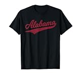 ALABAMA VARSITY SCRIPT CLASSIC SPORTS JERSEY STYLE T-Shirt