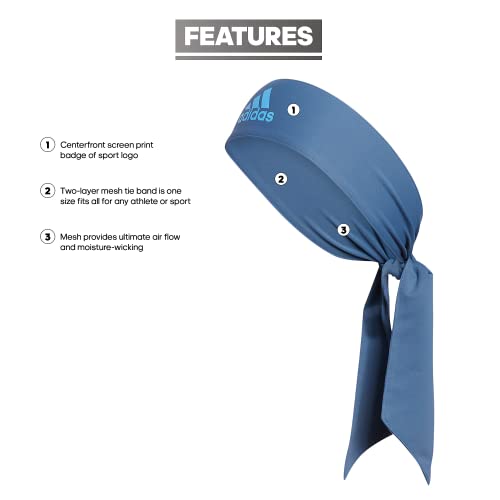 Image of adidas Alphaskin Tie Headband