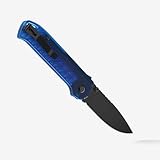Flytanium Arcade Lite Folding Pocket Knife – EDC Knife with Demko Shark-Lock, Customizable Folding Knife (Ocean Blue - Black DLC)