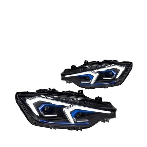 Faros Delanteros Conjunto para F32 F36 F80 F33 425i 428i 430i 435i 2012-2019 Luces LED Faros Delanteros Coche Luces Señal Accesorios Automóviles Montaje De Faros(2013-2015 9 Pins)