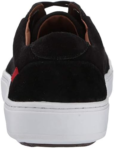 Marc Joseph New York Men's Leather Made in Brazil Luxury Comfortable Lace-up Fashion Sneaker, Black Suede, 8.5 M US | Image 2